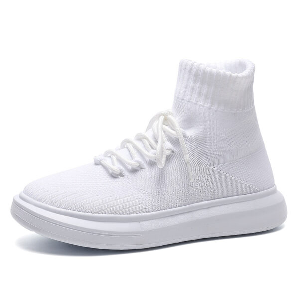 Fly-knit Socks Shoes Stretch Casual Shoes Breathable - Image 5