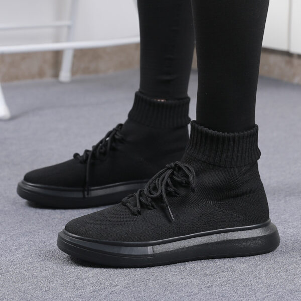 Fly-knit Socks Shoes Stretch Casual Shoes Breathable - Image 7