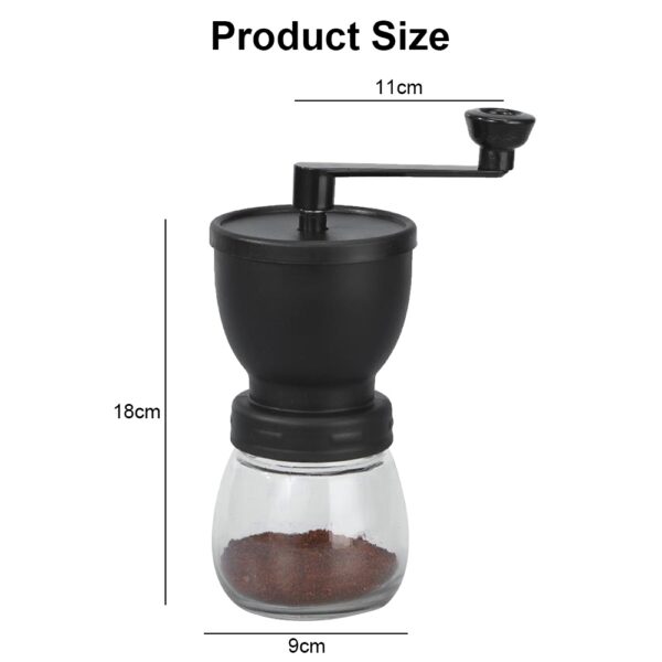 Manual Coffee Bean Grinder , Hand Coffee Grinderc Burr, Hand Crank - Image 8