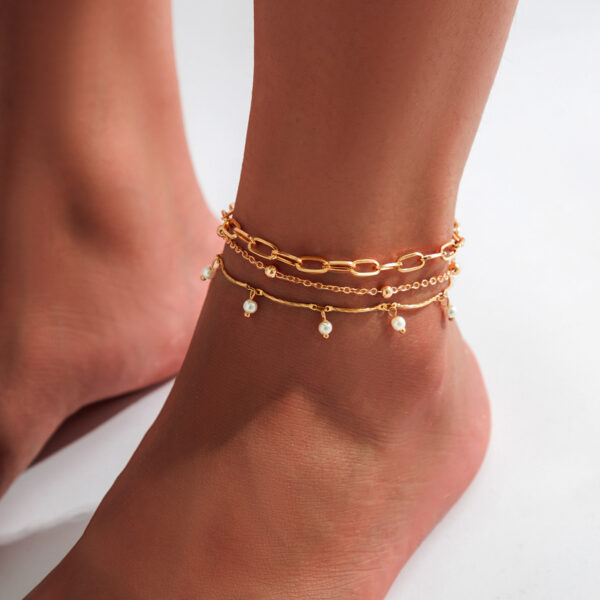 Beach Star Tassel Ankle Ring Simple Foot Ornaments - Image 2