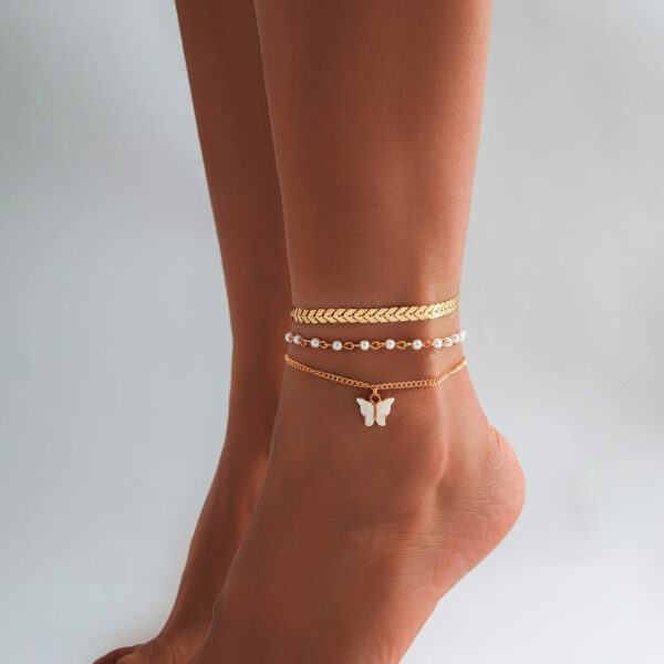 Beach Star Tassel Ankle Ring Simple Foot Ornaments - Image 8