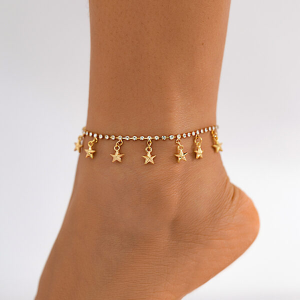 Beach Star Tassel Ankle Ring Simple Foot Ornaments - Image 9