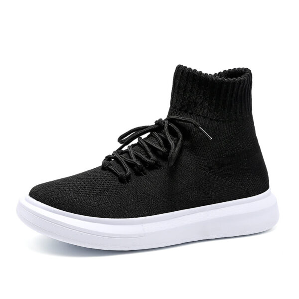 Fly-knit Socks Shoes Stretch Casual Shoes Breathable - Image 3